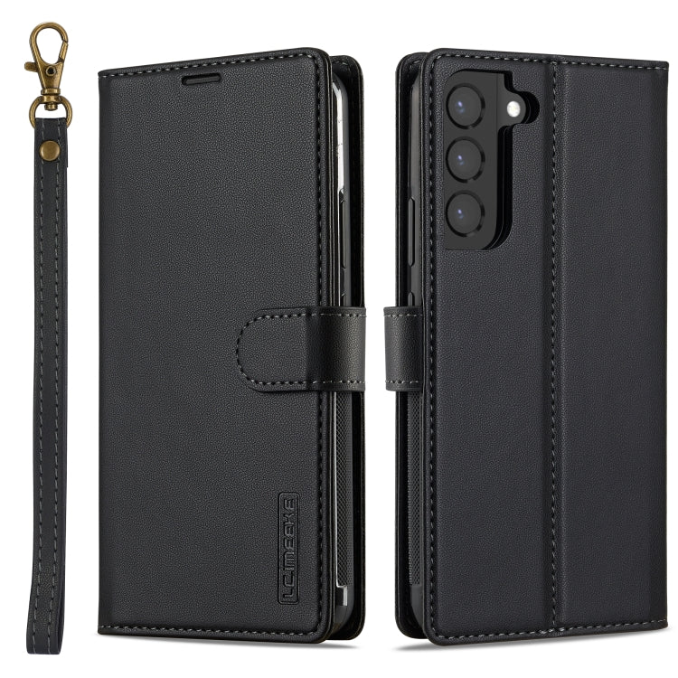 LC.IMEEKE L2 Series Detachable Magsafe PU Phone Case with Lanyard, For Samsung Galaxy S24 Ultra 5G, For Samsung Galaxy S24+ 5G, For Samsung Galaxy S24 5G, For Samsung Galaxy S23 FE 5G, For Samsung Galaxy S20 FE 5G, For Samsung Galaxy S22+ 5G