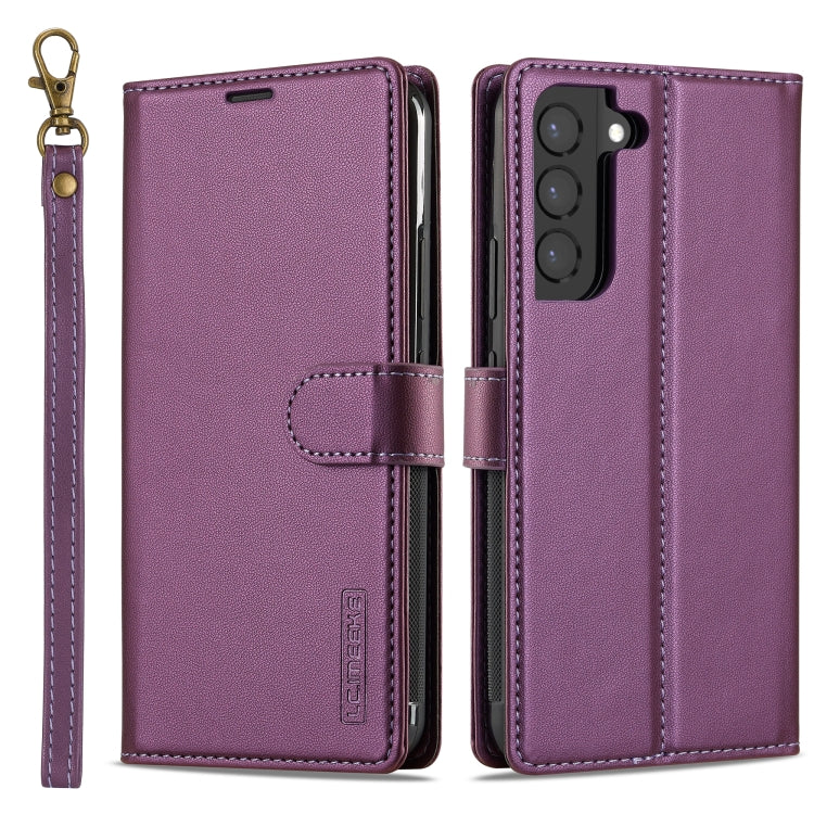LC.IMEEKE L2 Series Detachable Magsafe PU Phone Case with Lanyard, For Samsung Galaxy S24 Ultra 5G, For Samsung Galaxy S24+ 5G, For Samsung Galaxy S24 5G, For Samsung Galaxy S23 FE 5G, For Samsung Galaxy S20 FE 5G, For Samsung Galaxy S22+ 5G