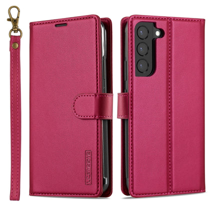 LC.IMEEKE L2 Series Detachable Magsafe PU Phone Case with Lanyard, For Samsung Galaxy S24 Ultra 5G, For Samsung Galaxy S24+ 5G, For Samsung Galaxy S24 5G, For Samsung Galaxy S23 FE 5G, For Samsung Galaxy S20 FE 5G, For Samsung Galaxy S22+ 5G