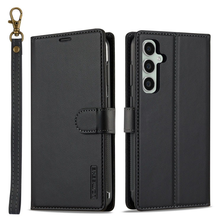 LC.IMEEKE L2 Series Detachable Magsafe PU Phone Case with Lanyard, For Samsung Galaxy S24 Ultra 5G, For Samsung Galaxy S24+ 5G, For Samsung Galaxy S24 5G, For Samsung Galaxy S23 FE 5G, For Samsung Galaxy S20 FE 5G, For Samsung Galaxy S22+ 5G