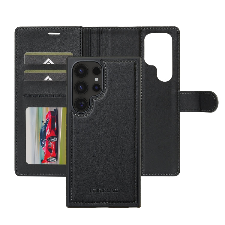 LC.IMEEKE L2 Series Detachable Magsafe PU Phone Case with Lanyard, For Samsung Galaxy S24 Ultra 5G, For Samsung Galaxy S24+ 5G, For Samsung Galaxy S24 5G, For Samsung Galaxy S23 FE 5G, For Samsung Galaxy S20 FE 5G, For Samsung Galaxy S22+ 5G