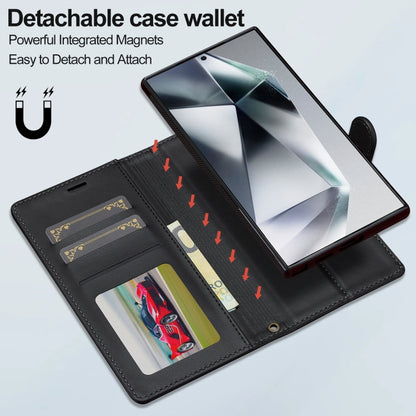 LC.IMEEKE L2 Series Detachable Magsafe PU Phone Case with Lanyard, For Samsung Galaxy S24 Ultra 5G, For Samsung Galaxy S24+ 5G, For Samsung Galaxy S24 5G, For Samsung Galaxy S23 FE 5G, For Samsung Galaxy S20 FE 5G, For Samsung Galaxy S22+ 5G