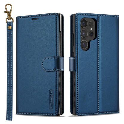 LC.IMEEKE L2 Series Detachable Magsafe PU Phone Case with Lanyard, For Samsung Galaxy S24 Ultra 5G, For Samsung Galaxy S24+ 5G, For Samsung Galaxy S24 5G, For Samsung Galaxy S23 FE 5G, For Samsung Galaxy S20 FE 5G, For Samsung Galaxy S22+ 5G