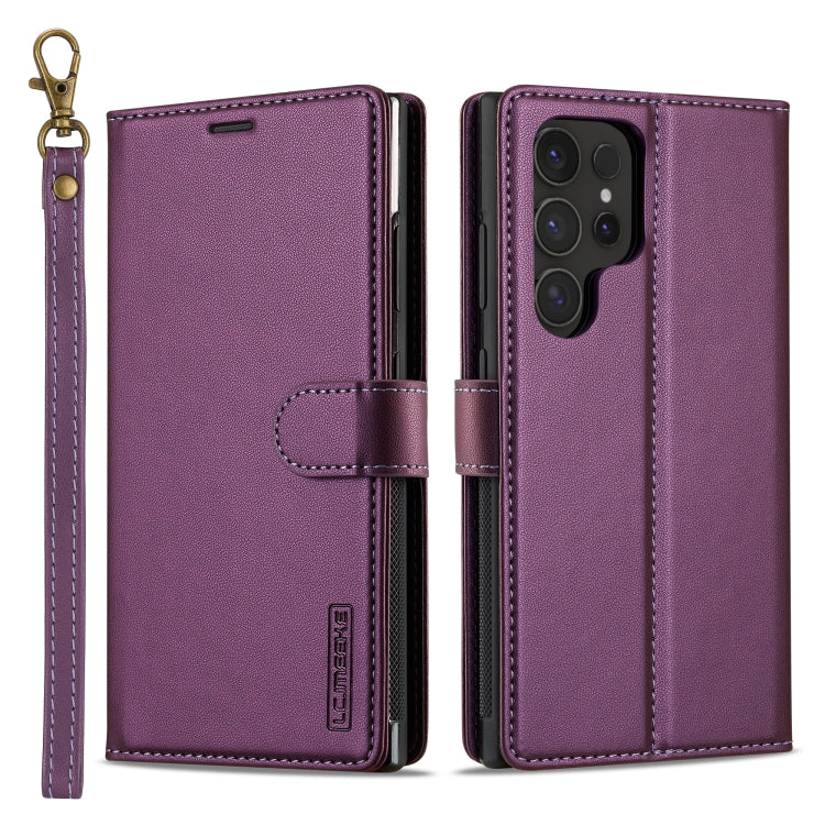 LC.IMEEKE L2 Series Detachable Magsafe PU Phone Case with Lanyard, For Samsung Galaxy S24 Ultra 5G, For Samsung Galaxy S24+ 5G, For Samsung Galaxy S24 5G, For Samsung Galaxy S23 FE 5G, For Samsung Galaxy S20 FE 5G, For Samsung Galaxy S22+ 5G
