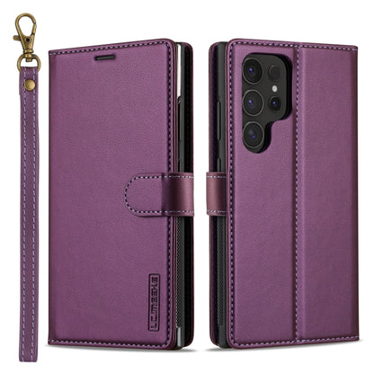 LC.IMEEKE L2 Series Detachable Magsafe PU Phone Case with Lanyard, For Samsung Galaxy S24 Ultra 5G, For Samsung Galaxy S24+ 5G, For Samsung Galaxy S24 5G, For Samsung Galaxy S23 FE 5G, For Samsung Galaxy S20 FE 5G, For Samsung Galaxy S22+ 5G