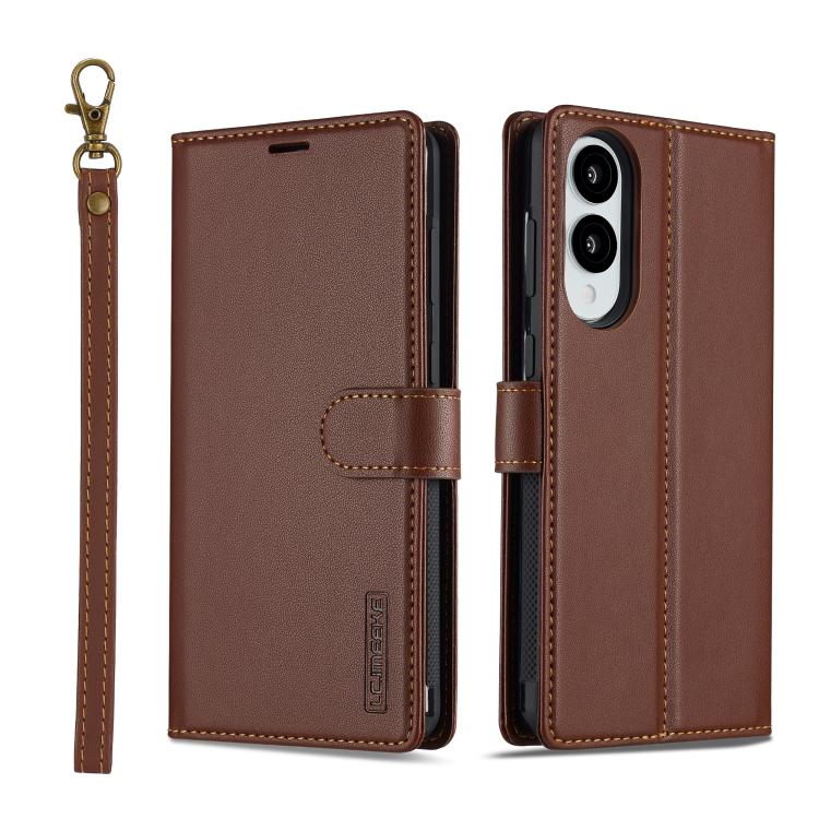 LC.IMEEKE L2 Series Detachable Magsafe PU Phone Case with Lanyard, For Galaxy S26 FE 5G, For Samsung Galaxy S26+ 5G, For Samsung Galaxy S26 Ultra 5G, For Samsung Galaxy S26 5G, For Samsung Galaxy S25 Edge 5G, For Samsung Galaxy S25 5G                  ...