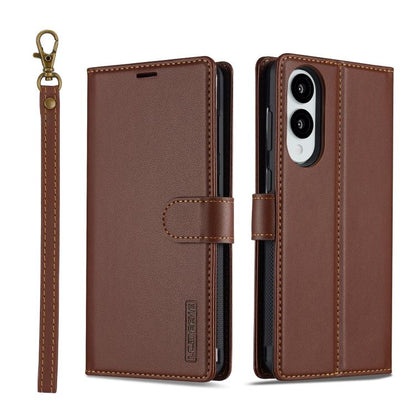 LC.IMEEKE L2 Series Detachable Magsafe PU Phone Case with Lanyard, For Galaxy S26 FE 5G, For Samsung Galaxy S26+ 5G, For Samsung Galaxy S26 Ultra 5G, For Samsung Galaxy S26 5G, For Samsung Galaxy S25 Edge 5G, For Samsung Galaxy S25 5G                  ...
