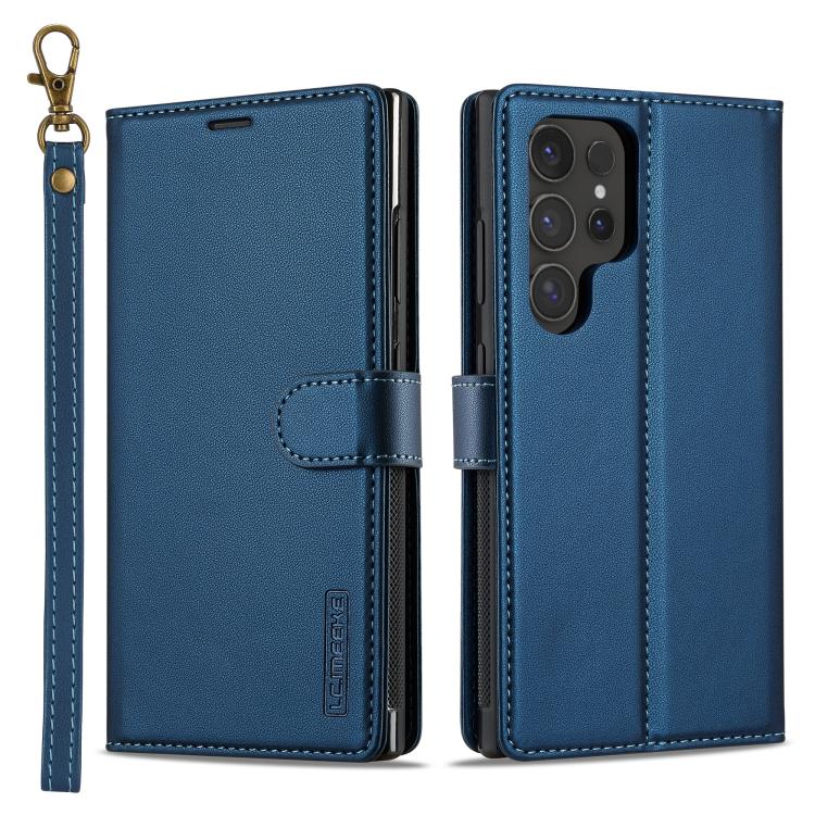 LC.IMEEKE L2 Series Detachable Magsafe PU Phone Case with Lanyard, For Galaxy S26 FE 5G, For Samsung Galaxy S26+ 5G, For Samsung Galaxy S26 Ultra 5G, For Samsung Galaxy S26 5G, For Samsung Galaxy S25 Edge 5G, For Samsung Galaxy S25 5G                  ...