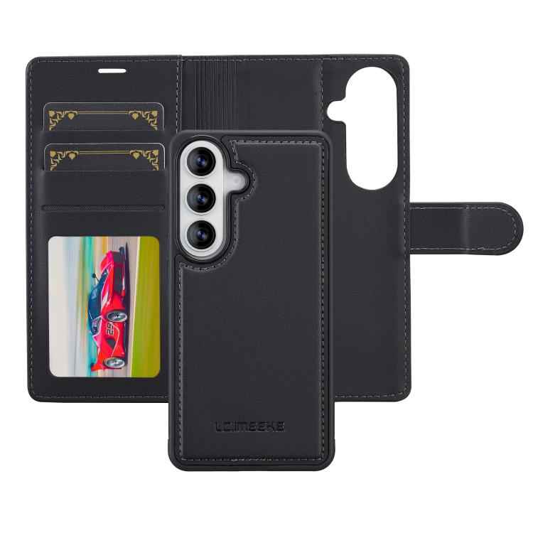 LC.IMEEKE L2 Series Detachable Magsafe PU Phone Case with Lanyard, For Samsung Galaxy S26+ 5G, For Samsung Galaxy S26 Ultra 5G, For Samsung Galaxy S26 5G, For Samsung Galaxy S25 Edge 5G, For Samsung Galaxy S25 5G, For Samsung Galaxy S25+ 5G            ...