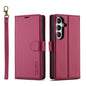 LC.IMEEKE L2 Series Detachable Magsafe PU Phone Case with Lanyard, For Galaxy S26 FE 5G, For Samsung Galaxy S26+ 5G, For Samsung Galaxy S26 Ultra 5G, For Samsung Galaxy S26 5G, For Samsung Galaxy S25 Edge 5G, For Samsung Galaxy S25 5G                  ...