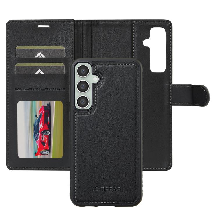 LC.IMEEKE L2 Series Detachable Magsafe PU Phone Case with Lanyard, For Galaxy S26 FE 5G, For Samsung Galaxy S26+ 5G, For Samsung Galaxy S26 Ultra 5G, For Samsung Galaxy S26 5G, For Samsung Galaxy S25 Edge 5G, For Samsung Galaxy S25 5G                  ...
