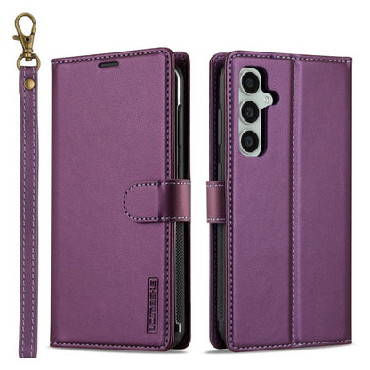 LC.IMEEKE L2 Series Detachable Magsafe PU Phone Case with Lanyard, For Galaxy S26 FE 5G, For Samsung Galaxy S26+ 5G, For Samsung Galaxy S26 Ultra 5G, For Samsung Galaxy S26 5G, For Samsung Galaxy S25 Edge 5G, For Samsung Galaxy S25 5G                  ...