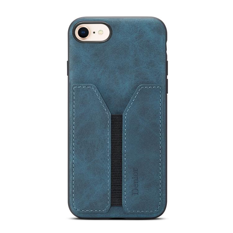 Denior D07 DV Elastic Card Slot PU Back Cover Phone Case