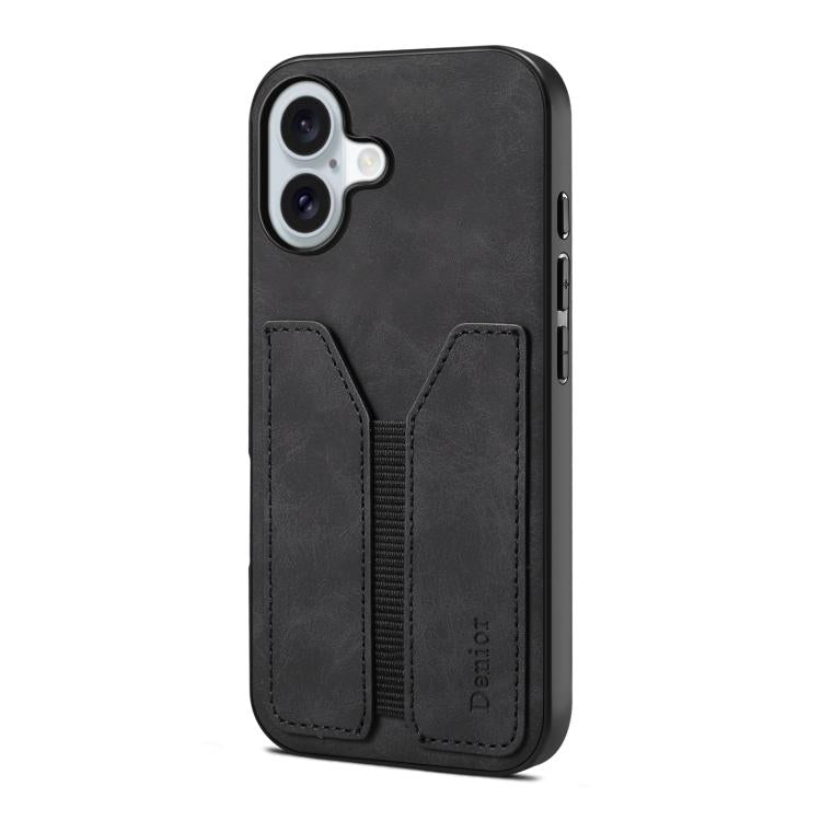 Denior D07 DV Elastic Card Slot PU Back Cover Phone Case