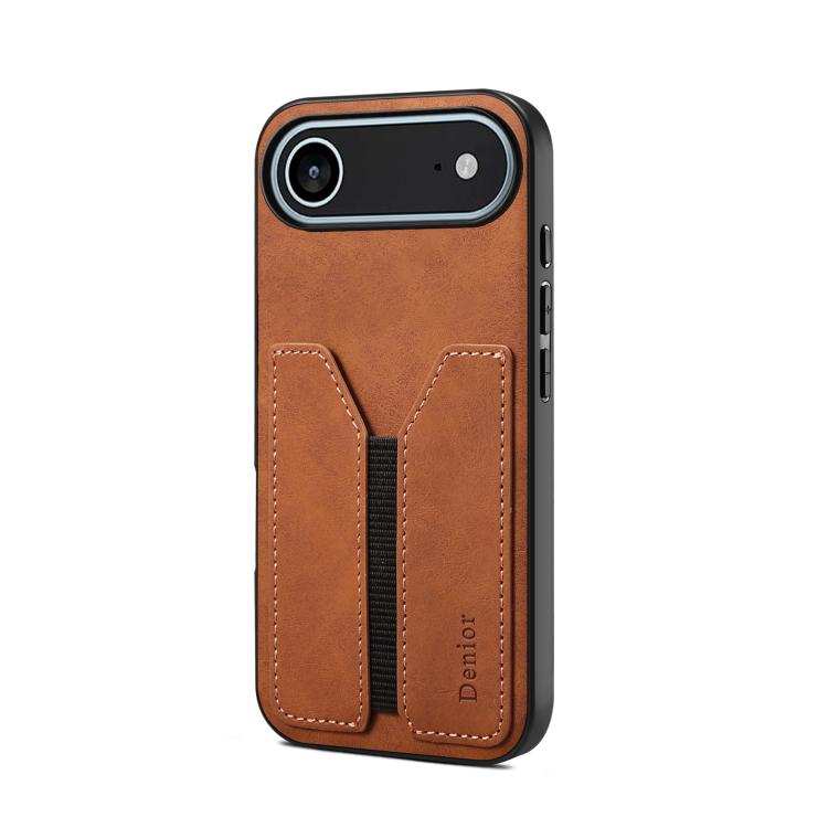 Denior D07 DV Elastic Card Slot PU Back Cover Phone Case