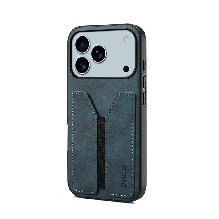 Denior D07 DV Elastic Card Slot PU Back Cover Phone Case