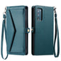 Wallet Multi-card Slot Leather Phone Case with Lanyard, For Samsung Galaxy S22 5G, For Samsung Galaxy S21 FE 5G, For Samsung Galaxy S21 5G, For Samsung Galaxy S20 FE 5G