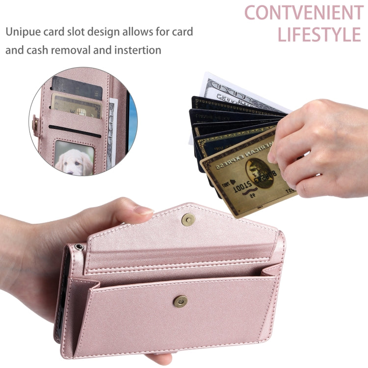 Wallet Multi-card Slot Leather Phone Case with Lanyard, For Samsung Galaxy S22 5G, For Samsung Galaxy S21 FE 5G, For Samsung Galaxy S21 5G, For Samsung Galaxy S20 FE 5G