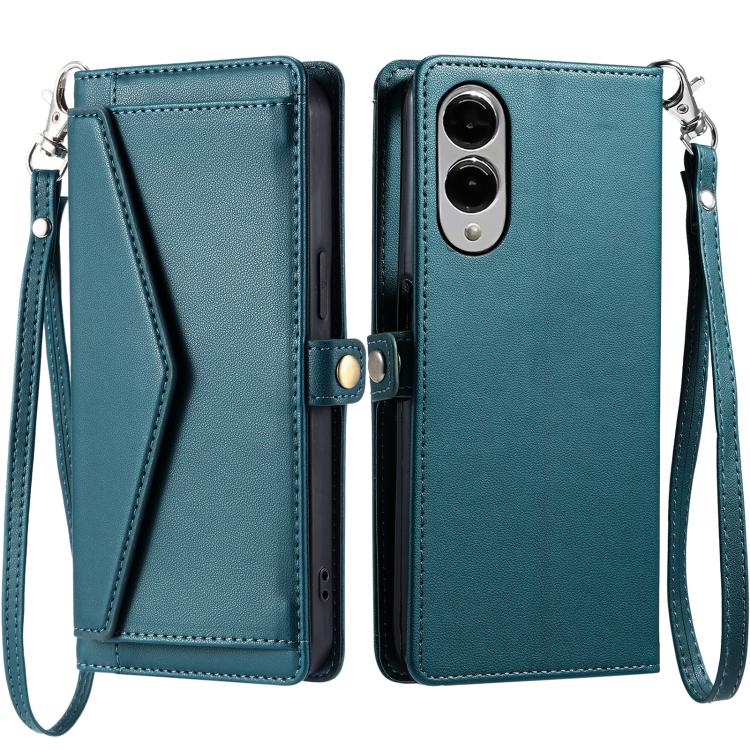 Wallet Multi-card Slot Leather Phone Case with Lanyard, For Samsung Galaxy S26+ 5G, For Samsung Galaxy S26 Ultra 5G, For Samsung Galaxy S26 5G, For Samsung Galaxy S25 FE 5G, For Samsung Galaxy S25 Edge 5G, For Samsung Galaxy S25 5G                     ...