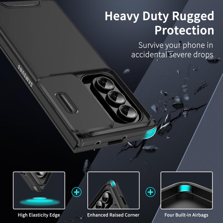 Sliding Camshield TPU + PC Phone Case
