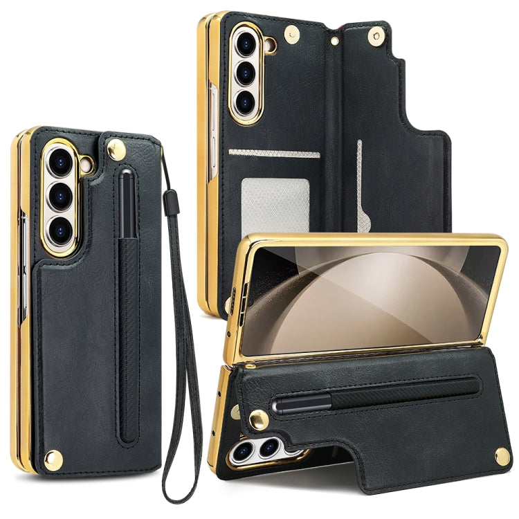 VIETAO Film Integrated Folding Holder Flip PU Phone Case