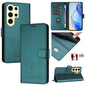 Smile Embossing RFID Leather Phone Case, For Samsung Galaxy S25 Ultra 5G, For Samsung Galaxy S24 FE 5G, For Samsung Galaxy S24 Ultra 5G, For Samsung Galaxy S24+ 5G, For Samsung Galaxy S24 5G, For Samsung Galaxy S23 FE 5G, For Samsung Galaxy S23 Ultra 5...
