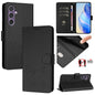 Smile Embossing RFID Leather Phone Case, For Samsung Galaxy S25 Ultra 5G, For Samsung Galaxy S24 FE 5G, For Samsung Galaxy S24 Ultra 5G, For Samsung Galaxy S24+ 5G, For Samsung Galaxy S24 5G, For Samsung Galaxy S23 FE 5G, For Samsung Galaxy S23 Ultra 5...