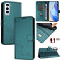Smile Embossing RFID Leather Phone Case, For Samsung Galaxy S23 5G, For Samsung Galaxy S20 FE 2022 / 5G / 4G, For Samsung Galaxy S22 Ultra 5G, For Samsung Galaxy S22+ 5G, For Samsung Galaxy S22 5G, For Samsung Galaxy S21 FE 5G, For Samsung Galaxy S21 5...