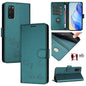Smile Embossing RFID Leather Phone Case, For Samsung Galaxy S23 5G, For Samsung Galaxy S20 FE 2022 / 5G / 4G, For Samsung Galaxy S22 Ultra 5G, For Samsung Galaxy S22+ 5G, For Samsung Galaxy S22 5G, For Samsung Galaxy S21 FE 5G, For Samsung Galaxy S21 5...