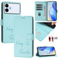 Smile Embossing RFID Leather Phone Case, For Galaxy S26 FE 5G 5G, For Samsung Galaxy S26+ 5G, For Samsung Galaxy S26 Edge 5G, For Samsung Galaxy S26 Ultra 5G, For Samsung Galaxy S26 5G, For Samsung Galaxy S25 Edge 5G, For Samsung Galaxy S25 5G         ...