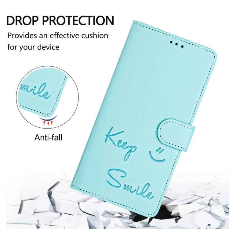 Smile Embossing RFID Leather Phone Case, For Samsung Galaxy S26+ 5G, For Samsung Galaxy S26 Edge 5G, For Samsung Galaxy S26 Ultra 5G, For Samsung Galaxy S26 5G, For Samsung Galaxy S25 Edge 5G, For Samsung Galaxy S25 5G, For Samsung Galaxy S25+ 5G      ...