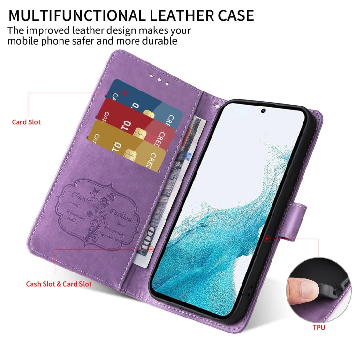 Embossed Butterfly Flowers Leather Phone Case, For Galaxy S20+