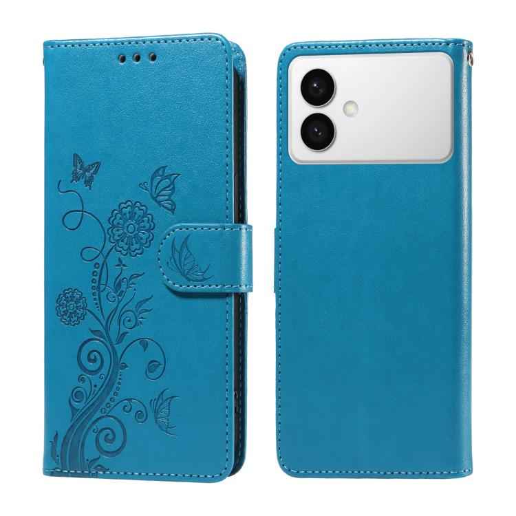 Embossed Butterfly Flowers Leather Phone Case, For Samsung Galaxy S26+ 5G, For Samsung Galaxy S26 Edge 5G, For Samsung Galaxy S26 Ultra 5G, For Samsung Galaxy S26 5G, For Samsung Galaxy S25 Edge 5G, For Samsung Galaxy S25 5G, For Samsung Galaxy S25+ 5G...