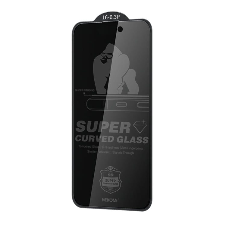 WK WTP-092 King Kong 6D Curved 28 Degree Privacy Tempered Glass Film