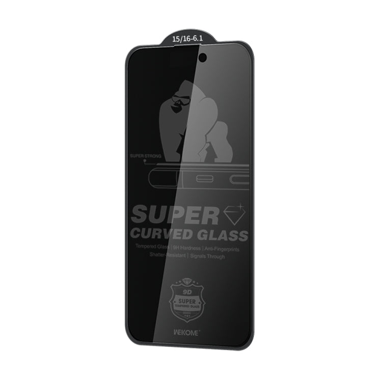 WK WTP-092 King Kong 6D Curved 28 Degree Privacy Tempered Glass Film