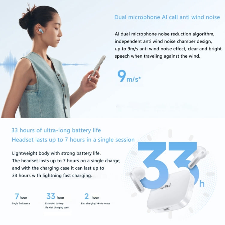 Original Xiaomi Redmi Buds 6S In-ear True Wireless Earbuds