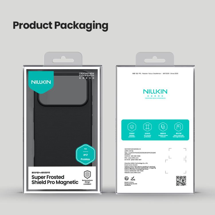NILLKIN Frosted Shield Pro Magnetic Magsafe Phone Case