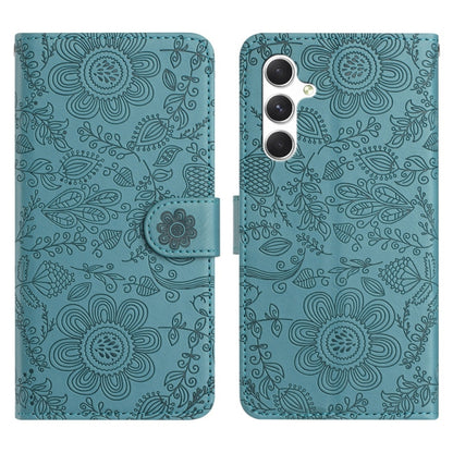 Floral Embossed Pattern Leather Phone Case, For Samsung Galaxy S24 FE 5G, For Samsung Galaxy S24 Ultra 5G, For Samsung Galaxy S24+ 5G, For Samsung Galaxy S24 5G, For Samsung Galaxy S23 FE 5G, For Samsung Galaxy S23 Ultra 5G, For Samsung Galaxy S23+ 5G ...