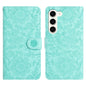 Floral Embossed Pattern Leather Phone Case, For Samsung Galaxy S24 FE 5G, For Samsung Galaxy S24 Ultra 5G, For Samsung Galaxy S24+ 5G, For Samsung Galaxy S24 5G, For Samsung Galaxy S23 FE 5G, For Samsung Galaxy S23 Ultra 5G, For Samsung Galaxy S23+ 5G ...