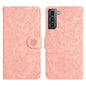 Floral Embossed Pattern Leather Phone Case, For Samsung Galaxy S22+ 5G, For Samsung Galaxy S22 5G, For Samsung Galaxy S21 FE 5G, For Samsung Galaxy S21 5G, For Samsung Galaxy S21+ 5G, For Samsung Galaxy S21 Ultra 5G, For Samsung Galaxy S20 FE 5G