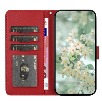 Floral Embossed Pattern Leather Phone Case, For Samsung Galaxy S26+ 5G, For Samsung Galaxy S26 Edge 5G, For Samsung Galaxy S26 Ultra 5G, For Samsung Galaxy S26 5G, For Samsung Galaxy S25 FE 5G, For Samsung Galaxy S25 Edge 5G, For Samsung Galaxy S25 5G ...