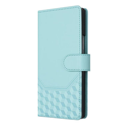 Honeycomb Embossing RFID Leather Phone Case, For Samsung Galaxy Z Fold7 5G, For Samsung Galaxy Z Fold5