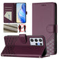 Honeycomb Embossing RFID Leather Phone Case, For Samsung Galaxy S23 5G, For Samsung Galaxy S22 Ultra 5G, For Samsung Galaxy S22+ 5G, For Samsung Galaxy S22 5G, For Samsung Galaxy S21 FE 5G, For Samsung Galaxy S21 5G, For Samsung Galaxy S21+ 5G         ...