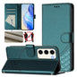 Honeycomb Embossing RFID Leather Phone Case, For Samsung Galaxy S23 5G, For Samsung Galaxy S22 Ultra 5G, For Samsung Galaxy S22+ 5G, For Samsung Galaxy S22 5G, For Samsung Galaxy S21 FE 5G, For Samsung Galaxy S21 5G, For Samsung Galaxy S21+ 5G         ...