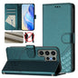 Honeycomb Embossing RFID Leather Phone Case, For Samsung Galaxy S25 Ultra 5G, For Samsung Galaxy S24 FE 5G, For Samsung Galaxy S24 Ultra 5G, For Samsung Galaxy S24+ 5G, For Samsung Galaxy S24 5G, For Samsung Galaxy S23 FE 5G                            ...