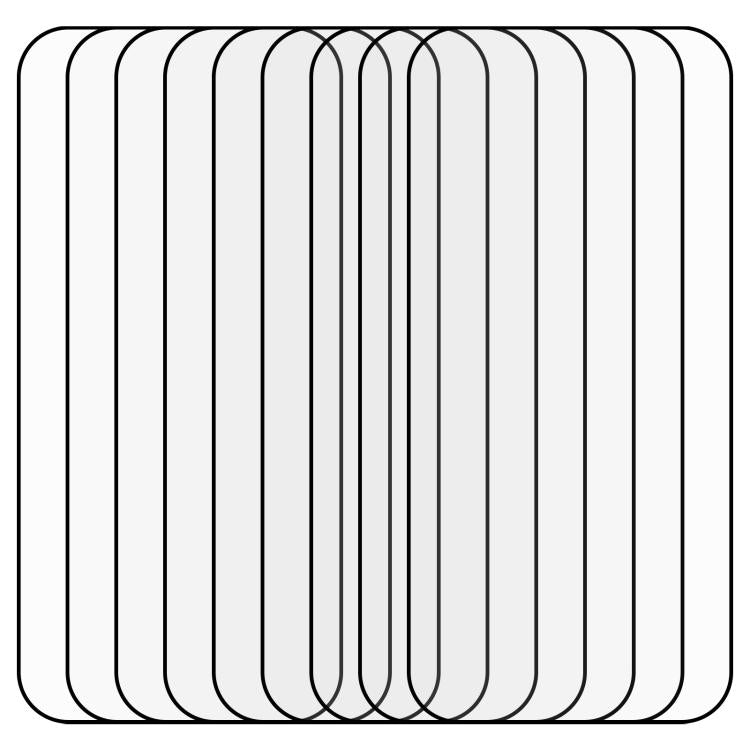 25pcs Full Glue Screen Tempered Glass Film