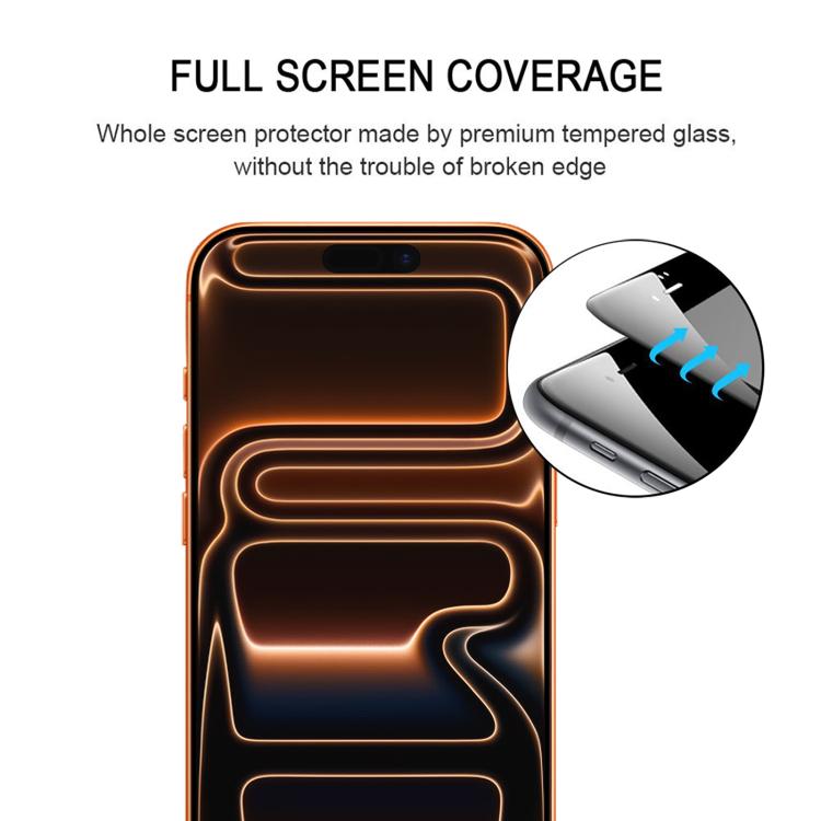 25pcs Full Glue Screen Tempered Glass Film