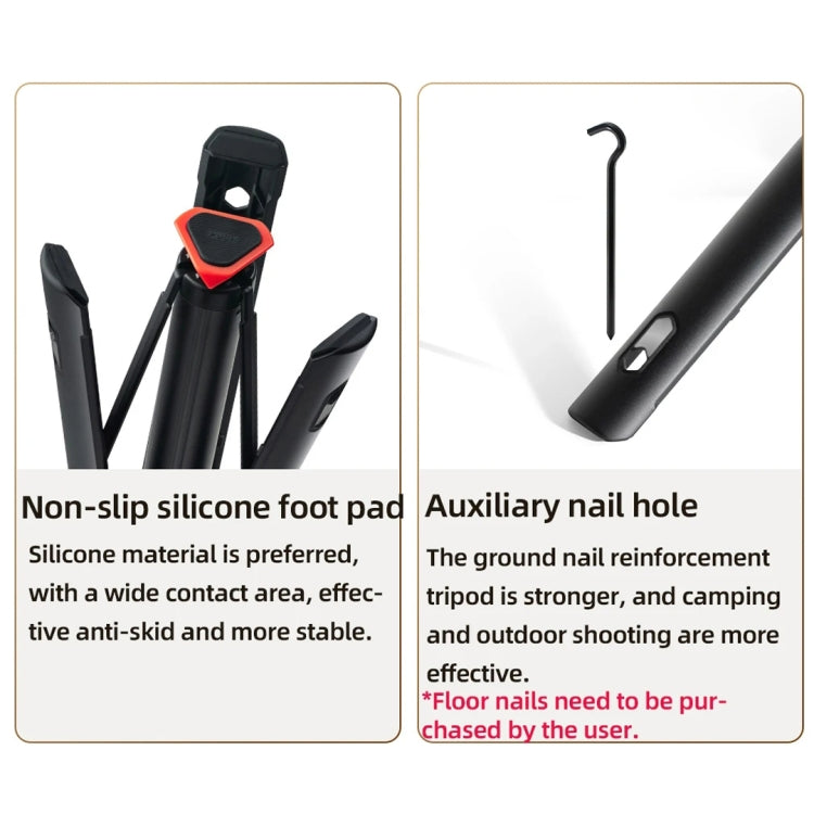 Xiaomi XMBJZPG01YM Zoom Floor Standing Bluetooth Stand Selfie Stick