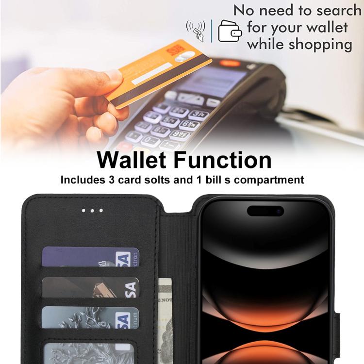 Shockproof PU + TPU Leather Phone Case