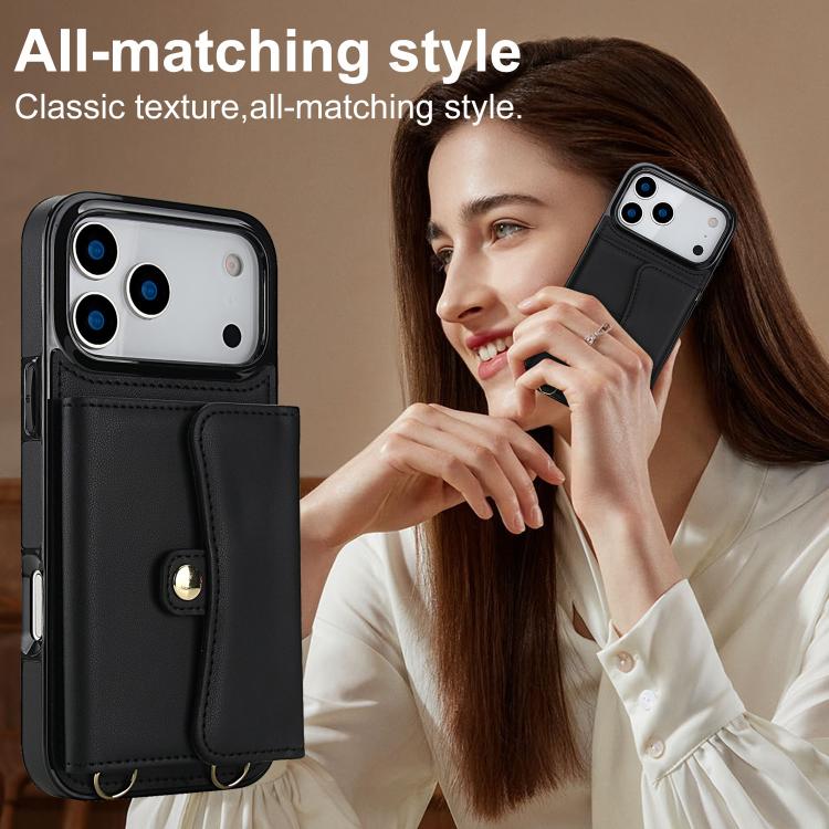 RFID Card Slot Phone Case with Long Lanyard